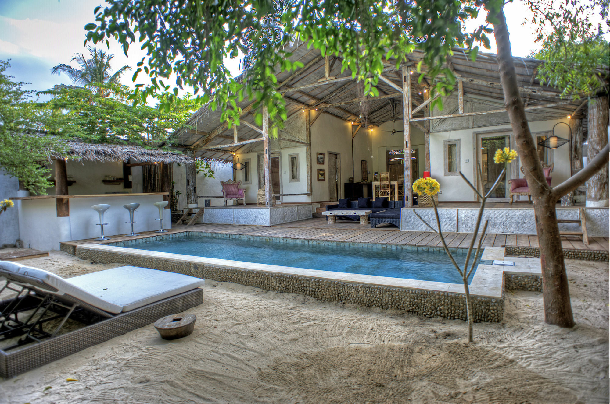 Villa Rumah Rinda Gili Trawangan Esterno foto